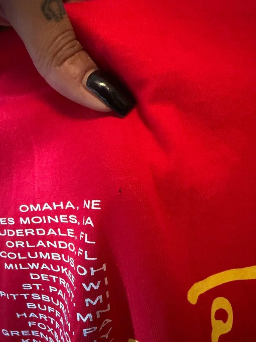 Taylor Swift Speak Now Tour Graphic Tee - Picture 8 of 9